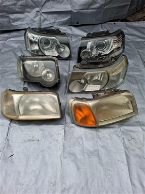 Headlights Land Rove