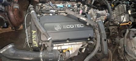 OPEL ASTRA J A16LET 1.6 16V TURBO ENGINE FOR SALE