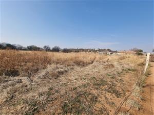 Spacious 1,006m² Stand for Sale in Vaaloewer – Level & Easy to Build On