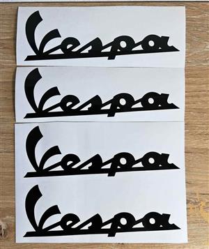 Vespa Piaggio Decals stickers
