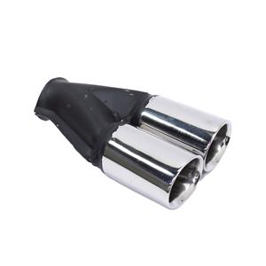 BSK 63mm Street Spect Stainless Steel Double Oval Tailpipe