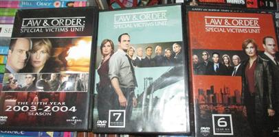 Law and Order DVD Series  - year 5.6.7
