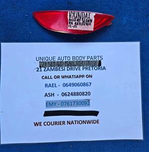 Hyundai Accent Sedan 2012 - 2017 Right Rear Reflector