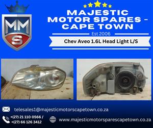 Used Chev Aveo 1.6L Headlight L/S
