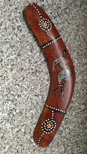 Australian Aboriginal Hand-Made Boomerang 