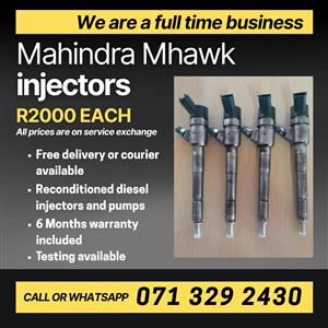 MAHINDRA MHAWK 2.2 INJECTORS FOR SALE WITH WARRANTY INCLUDED 