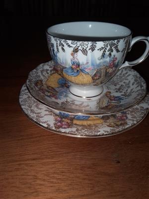 Vintage Queen Anne Tea set.
