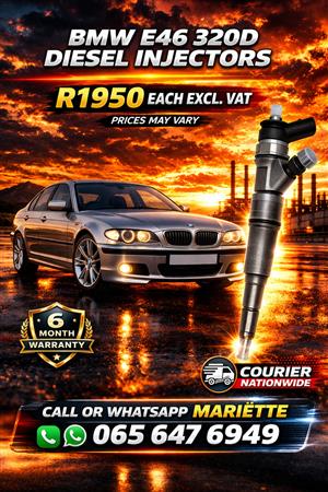 BMW E46 320D DIESEL INJECTORS