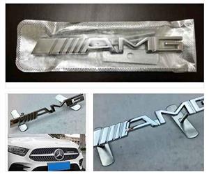 AMG front badge for a mesh grille
