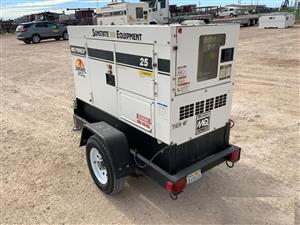 I am Selling Today My Multiquip 2018 20 kW / 25 kVA Diesel Generator