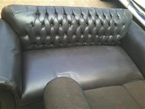 Leather Couch For Sale Second Hand But Still As New Junk Mail