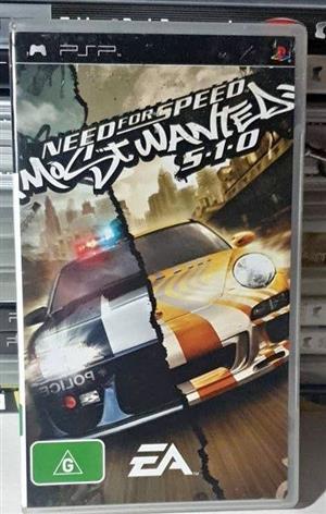 PSP Need for Speed: Most Wanted 5-1-0 Used