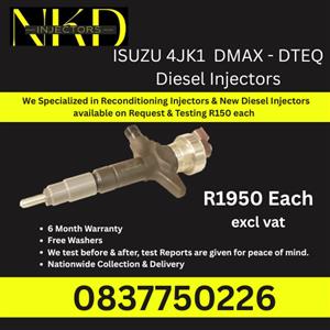 ISUZU 4JK1 DIESEL INJECTORS FOR SALE