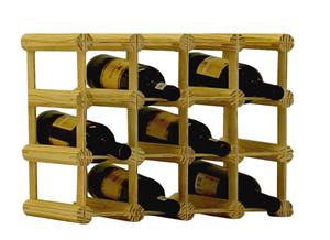 Brand new wooden wine rack 