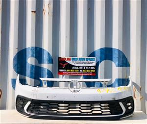 VW Polo 9 front bumper with lower grill and pdc holes (hatchback) (2023)