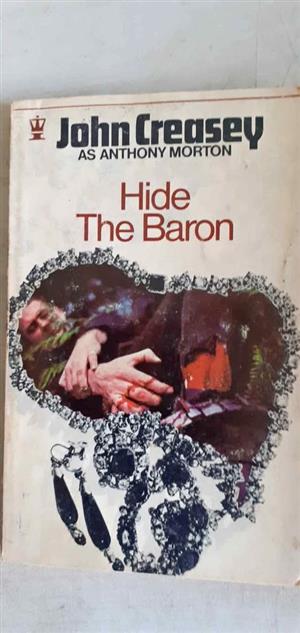 Hide the Baron Murder came late A life for a death Accident for Inspector West John Creasey each