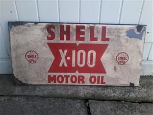Used, Vintage Enamel Signs for sale  Brenton-on-Sea