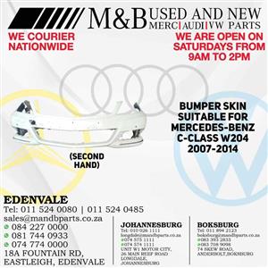 Bumper Skin (Second Hand) Suitable for Mercedes-Benz C-Class W  Part Number: A