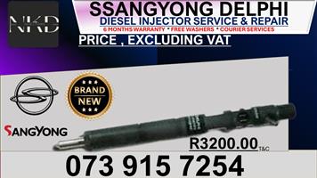 Ssangyong Delphi(Brand New)Diesel Injectors 