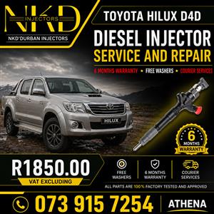 Recondition_Injectors_Toyota_Hilux_2.5L 