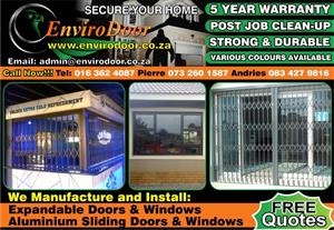 Enviro - Door manufactures expandable security doors and windows for residential