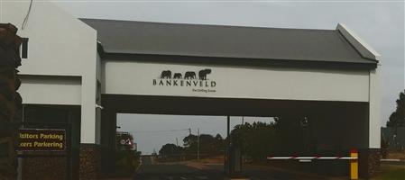Vacant land for sale in a Secured Estate