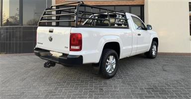 VW single cab cattle rack