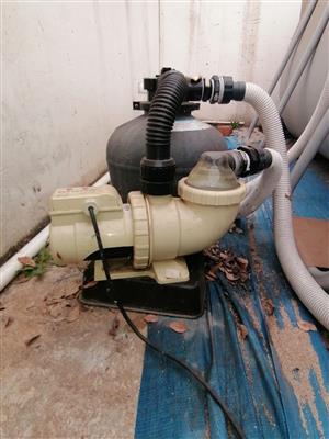 8m by 3m Swimming pool and sand filter pump