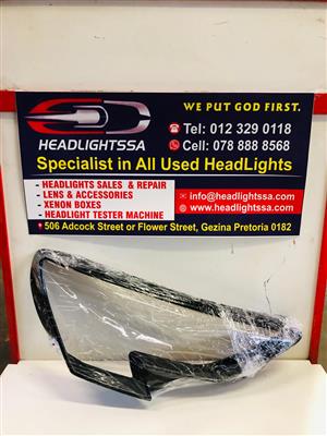 Audi A3 right side headlight replacement lens for sale