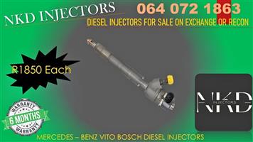 MERCEDES VITO RECON INJECTORS FOR SALE