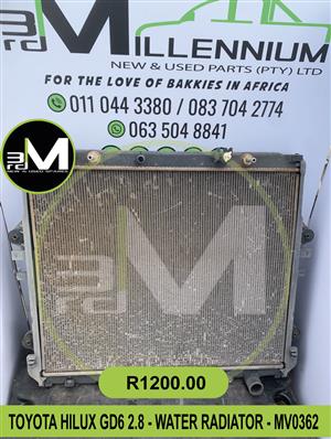 WATER RADIATOR- TOYOTA HILUX 
