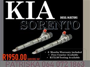 Kia Sorento Diesel injectors for sale on service exchange