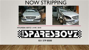 STRIPPING FOR SPARES - HYUNDAI GETZ 1.4 HS 2010