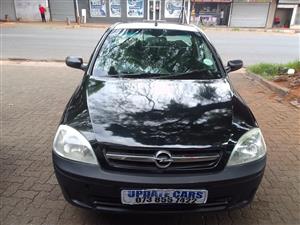 2007 OPEL CORSA 1.4Utility manual black color 110000KM 