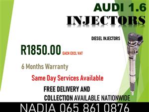 AUDI 1.6 HIGH QUALITY DIESEL INJECTORS FOR SALE