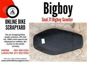 Motorcycles seats for sale new and secondhand.  Online bike Scrapyard 