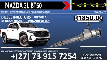 Injectors Bt50 Mazda 3.0L 