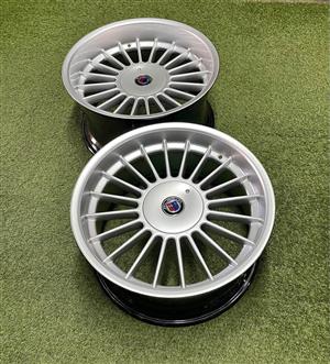 18 INCH ALPINA CLASSIC NARROWS/WIDES DESIGN RIM SET