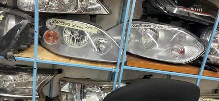 Ssangyong Stavic headlights