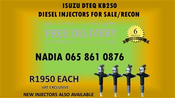 ISUZU DTEQ KB250 DIESEL INJECTORS FOR SALE WITH WARRANTY