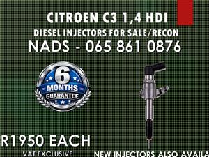 CITROEN C3 1.4 HDI DIESEL INJECTORS AVAILABLE 