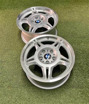 17 INCH BMW E36 M3 DESIGN RIM SET NARROWS/WIDES