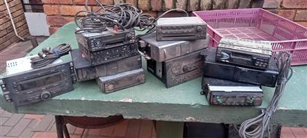 Car radios with shuttles