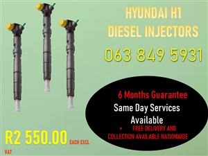 HYUNDAI H1 DIESEL INJECTORS BRITS NORTH WEST 