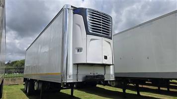 2013 Serco Double Axle Refrigerated trailer with tail lift
