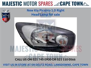 Kia Picanto 1.0 Right Head Lamp for sale