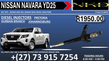 Injectors YD25 Nissan Navara 
