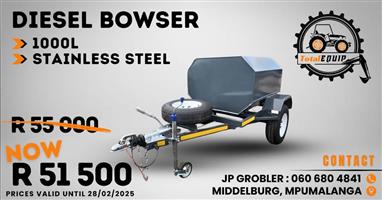 Stainless Steel diesel bowser