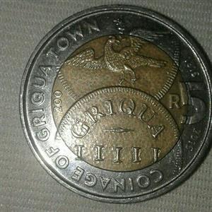 Griqua 200years recognition coinage. 