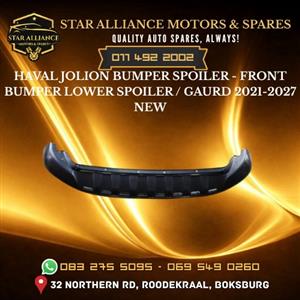 HAVAL JOLION BUMPER SPOILER - FRONT BUMPER LOWER SPOILER - GAURD (2021-2027)